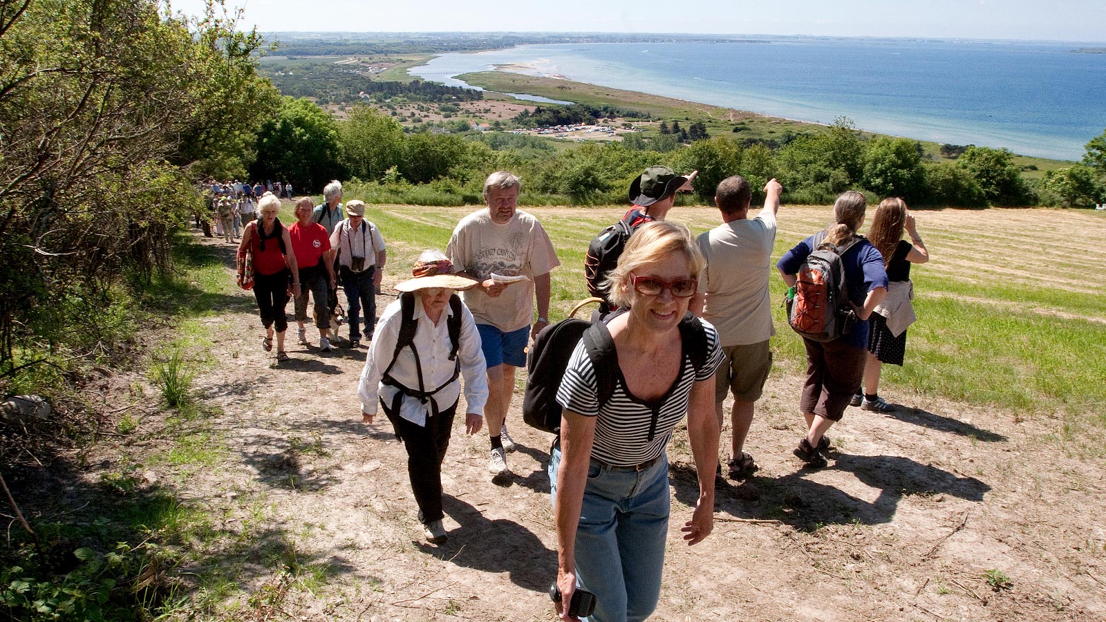 Vandreruter | Vandrekort | Vandreture | Afmærkede vandreruter | Vandrestier | Vandreområder | Odsherred | Sjælland | Danmark | Vandreferie | Vandring