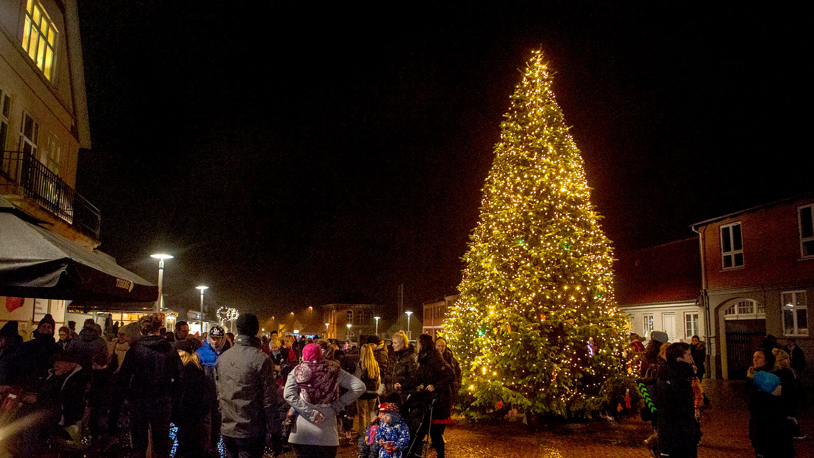 Juletræet tændes | Juletræstændinger | Odsherred | Sjælland | Danmark