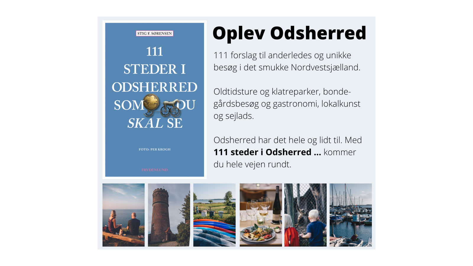 Bog | 111 steder i Odsherred som du SKAL se