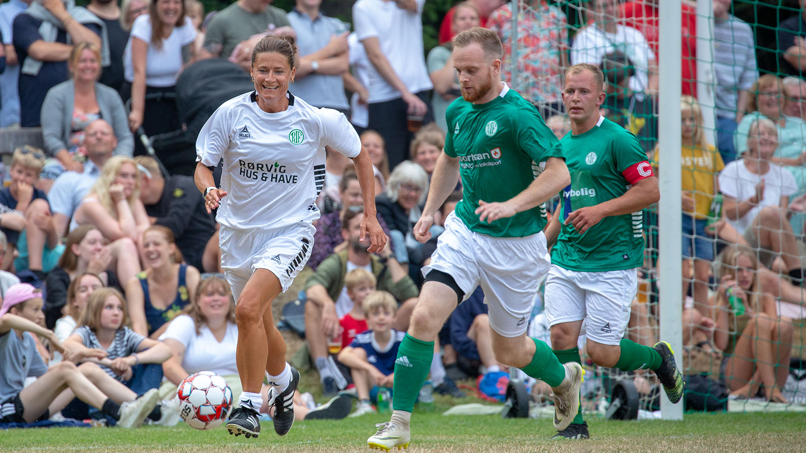 Landliggerkampen | Landliggerkamp i Rørvig | Fodboldkamp | Showkamp