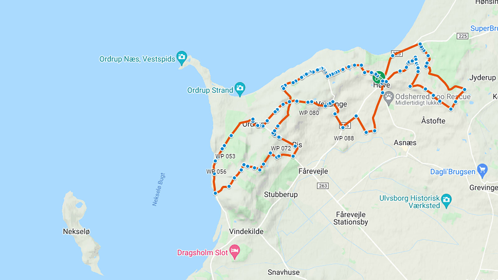 Geopark Bjerg Grand Prix | Kort | Google Maps | Download gpx