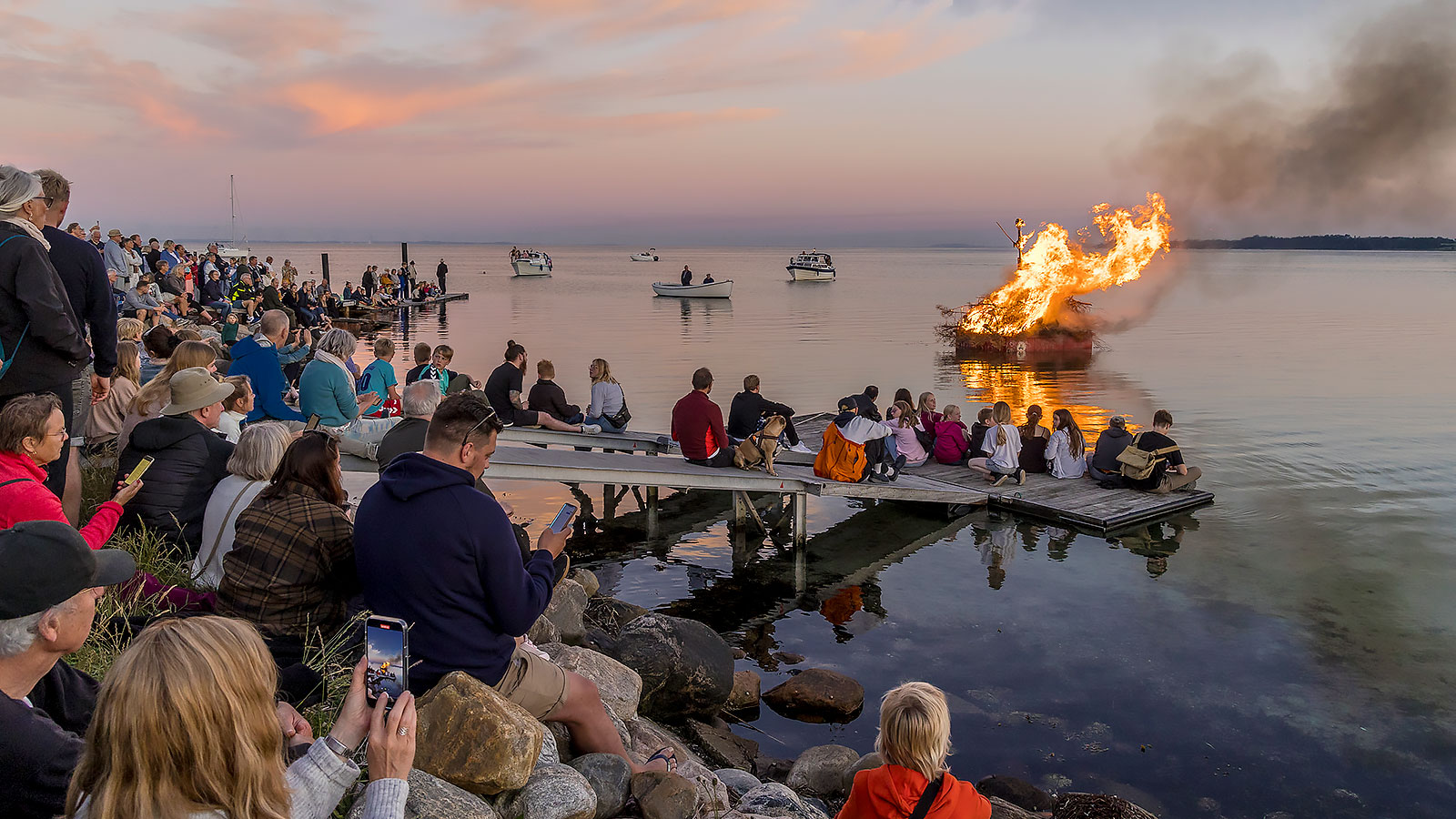 Sankt Hans | Bål | Rørvig | 2025 | Odsherred | Sjælland | Danmark