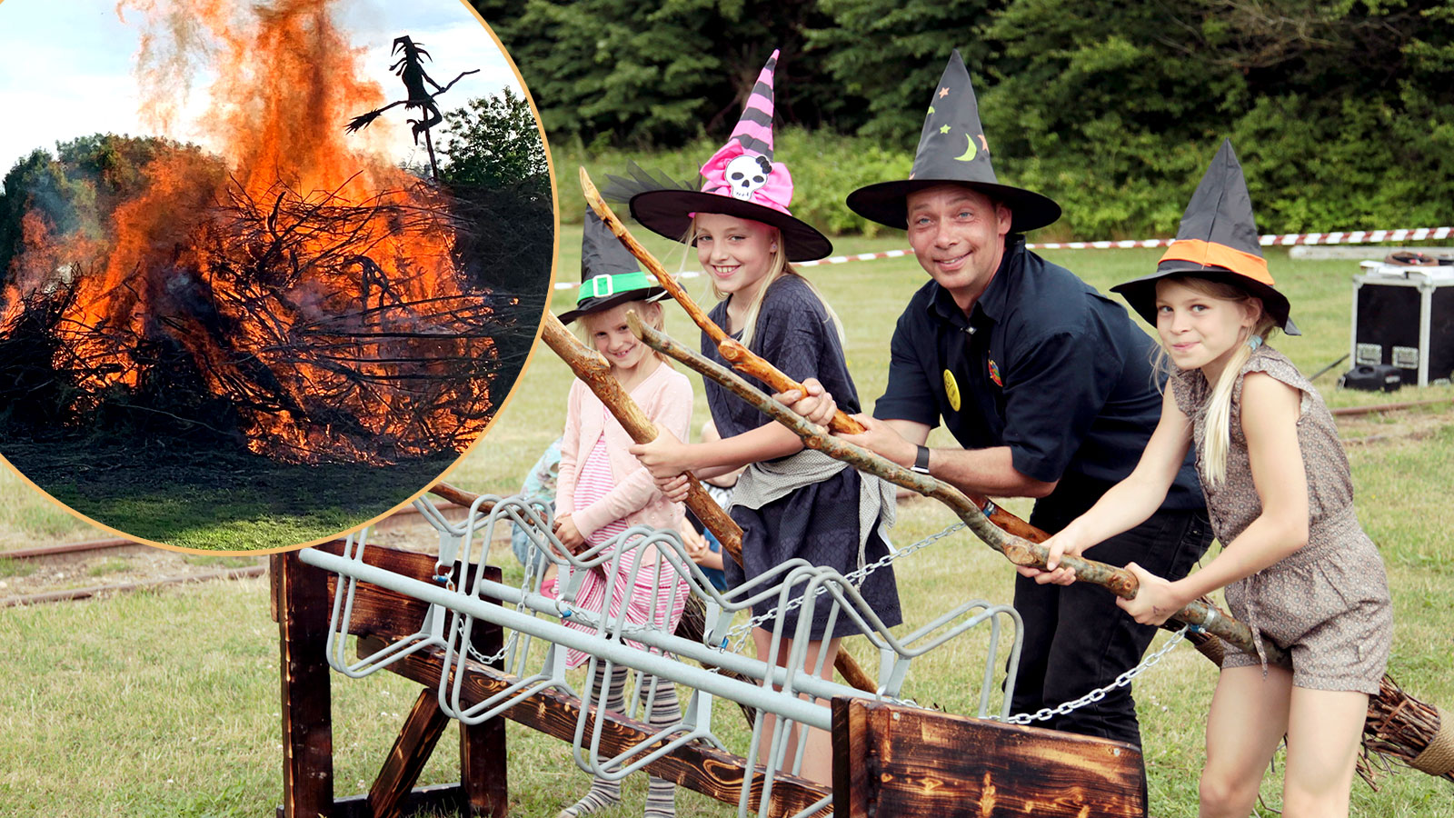 Sankt Hans | Børn | Tidligt bål | Sommerland Sjælland | 2025 | Odsherred | Danmark