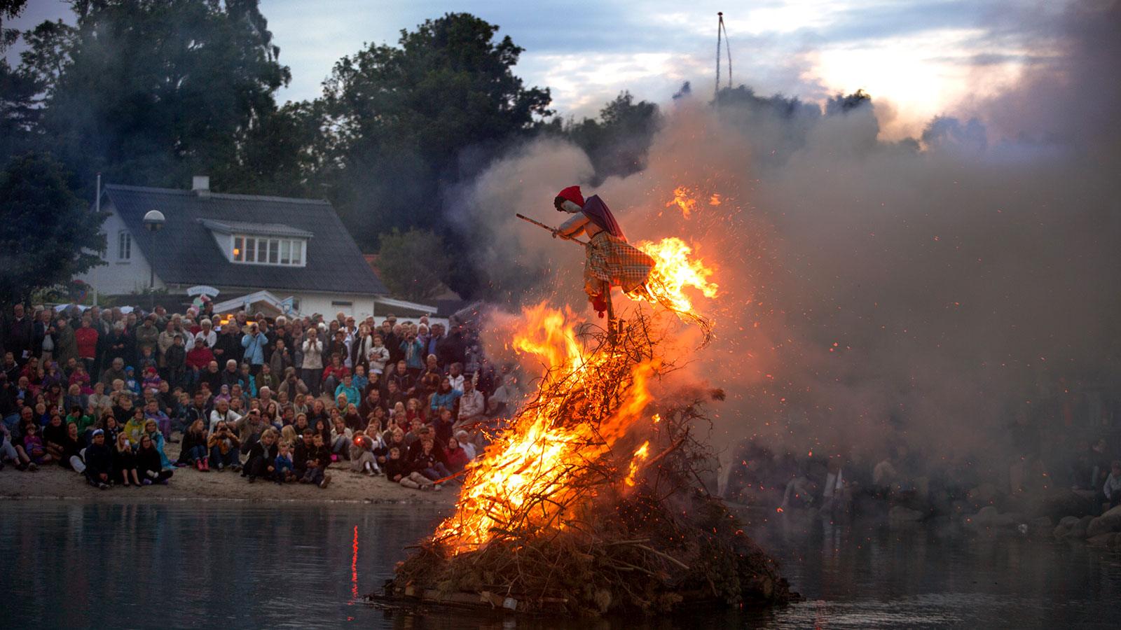 Sankt Hans | Bål | Arrangementer | Odsherred | Rørvig | Sjælland | Danmark