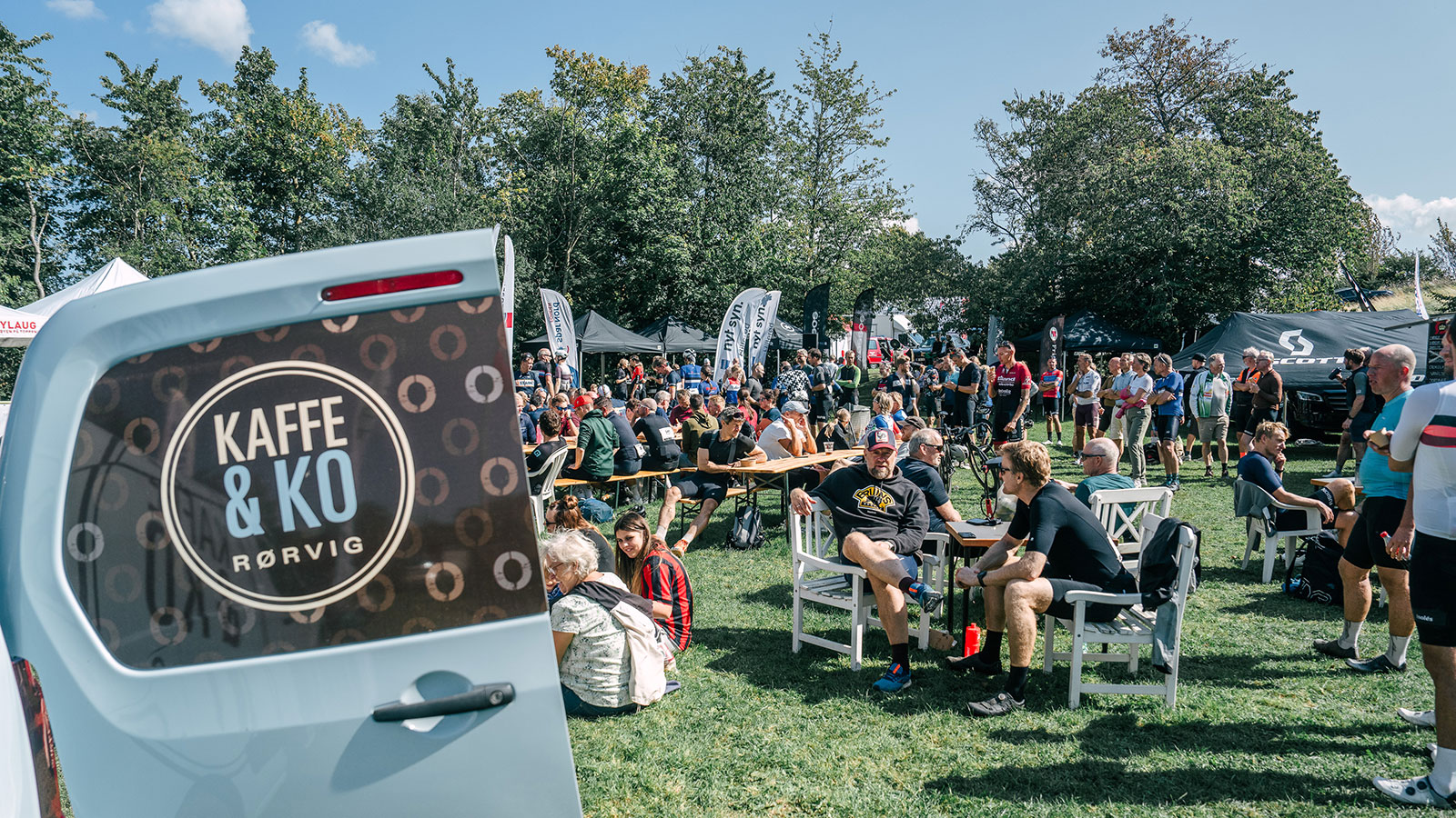 Geopark Bjerg Grand Prix | Stemning i målområdet