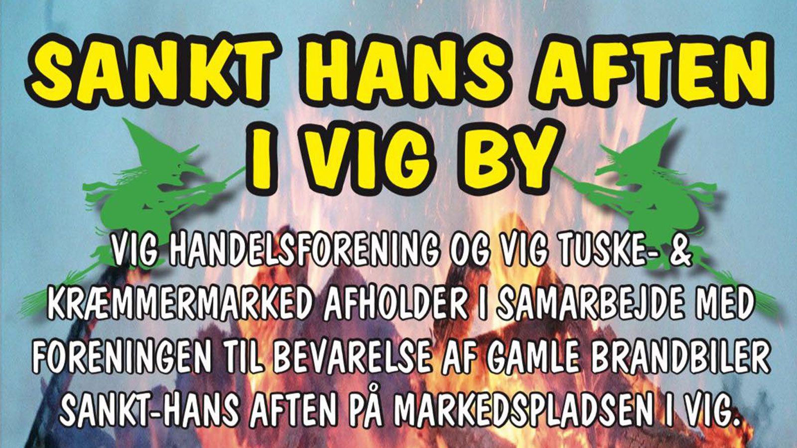 Sankt Hans | Bål | Vig | Markedspladsen | 2025 | Odsherred | Sjælland | Danmark