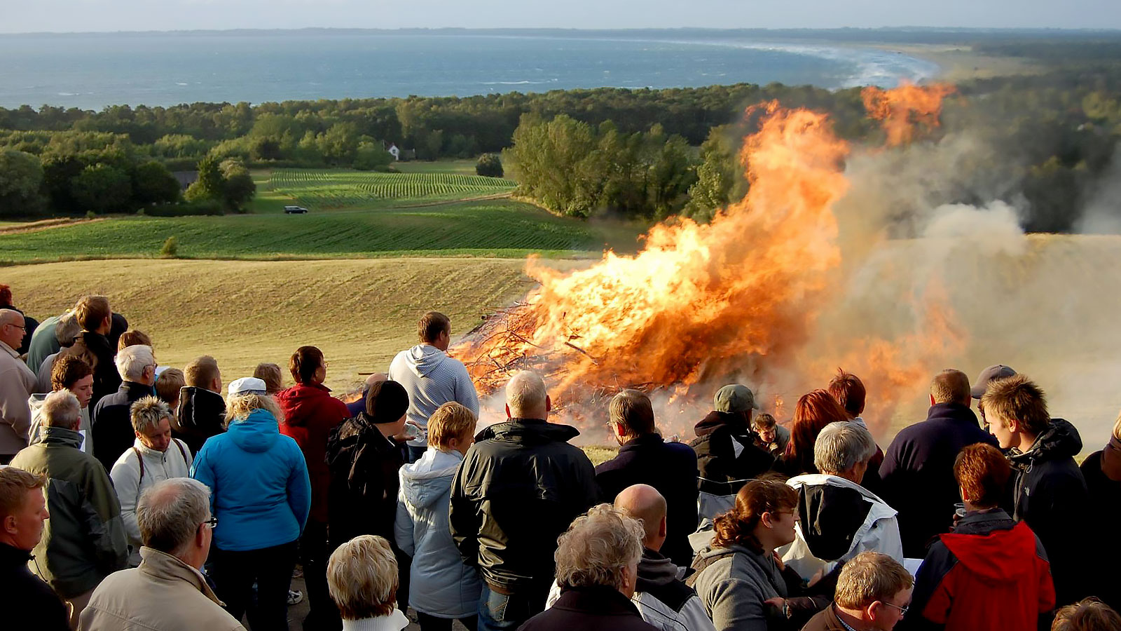 Sankt Hans | Bål | Høve Bylaug | 2025 | Odsherred | Sjælland | Danmark