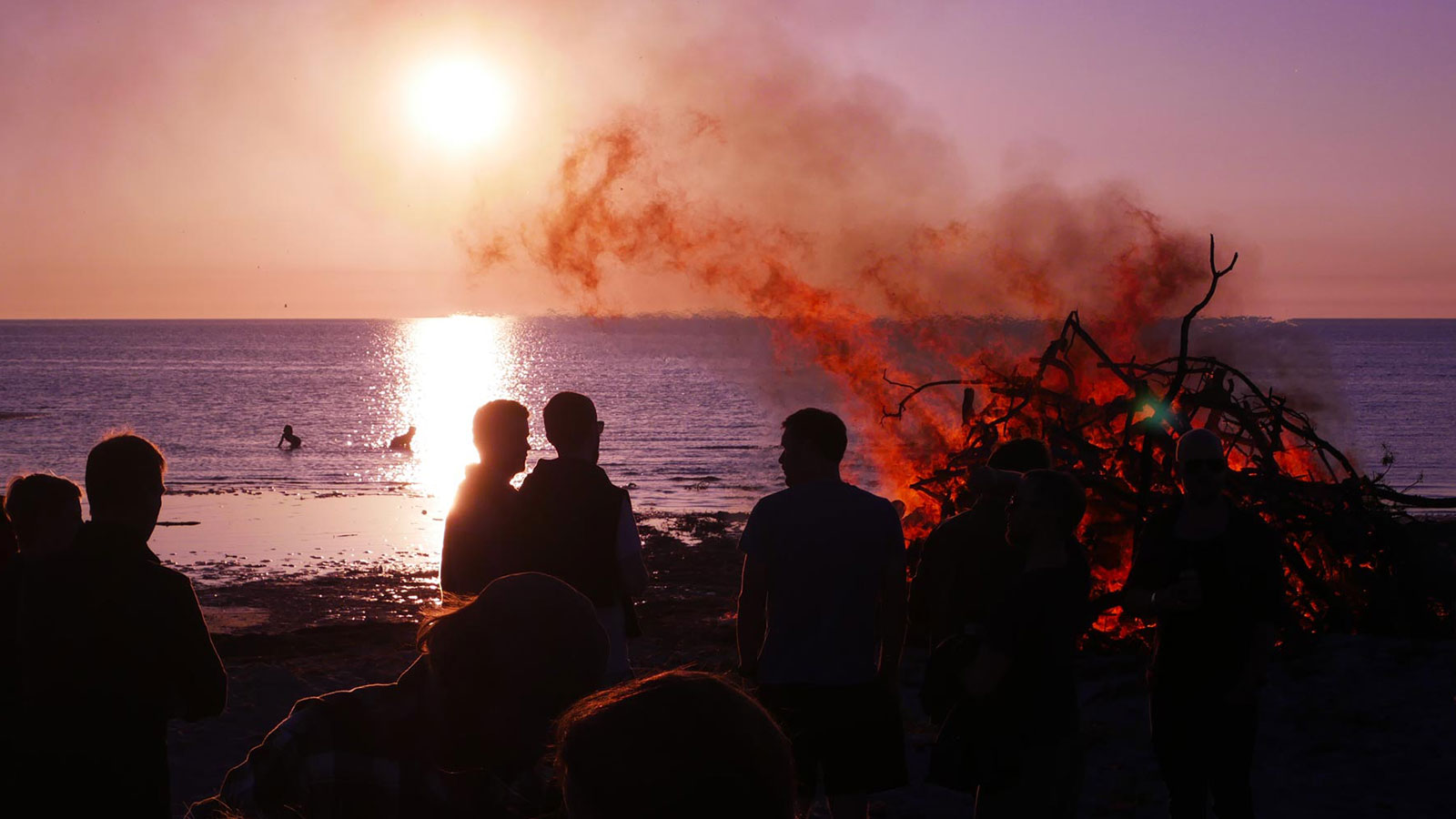 Sankt Hans | Bål | Sanddobberne Camping | 2025 | Odsherred | Sjælland | Danmark