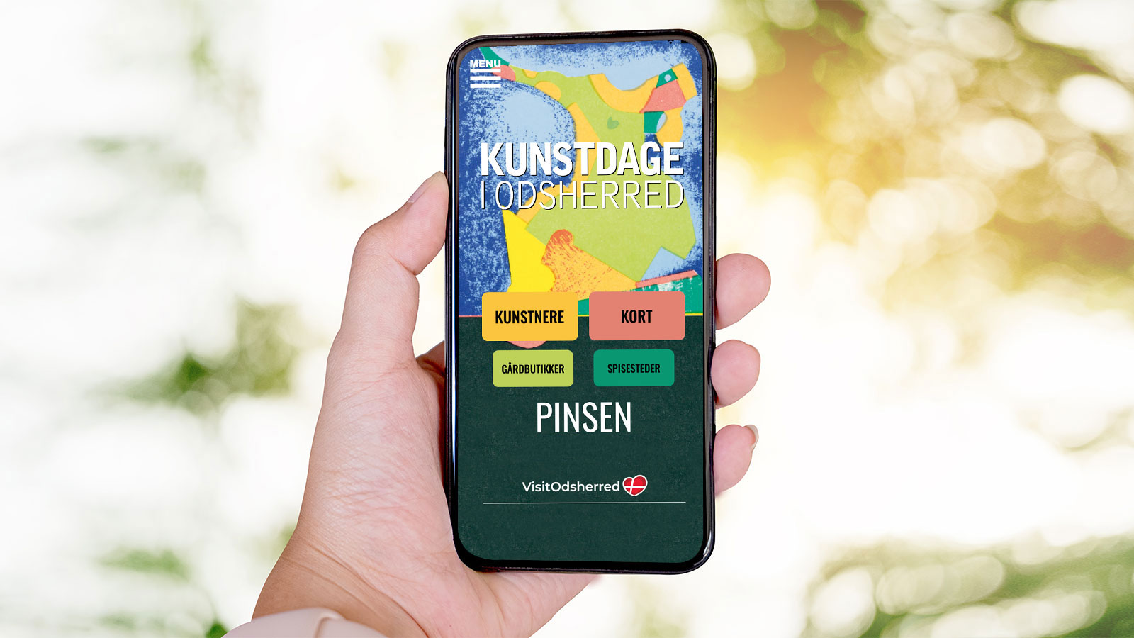 App | Kunstdage i Odsherred | Pinsekunstdage | Høstkunstdage | Odsherreds Kunstdage | Sjælland | Danmark